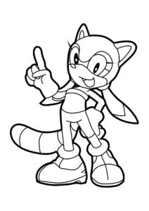 Desenhos do Sonic para imprimir e colorir